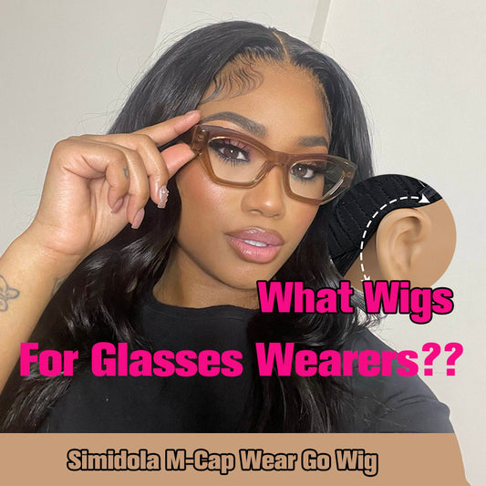 What Wigs For Glasses Wearers??-Simidola M-Cap Glueless Wig