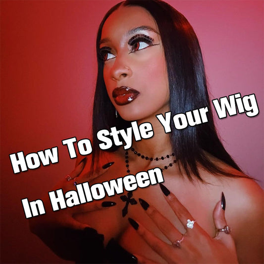 How To Style Your Wig In Halloween