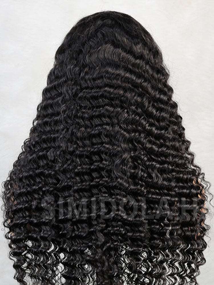 Simidola 13x4 HD Lace 200% Denisty Deep Wave Front Wigs Pre Plucked