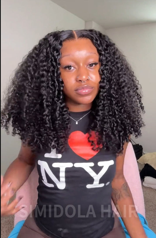 TK@zakaiyahhh Same 24 inch M-CAP Wear Go 9x6 HD Lace Pre Bleached Tiny Knots Kinky Curly Glueless Wig