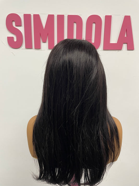 Simidola 13x6 Straight Glueless Lace Human Hair  Frontal Wig