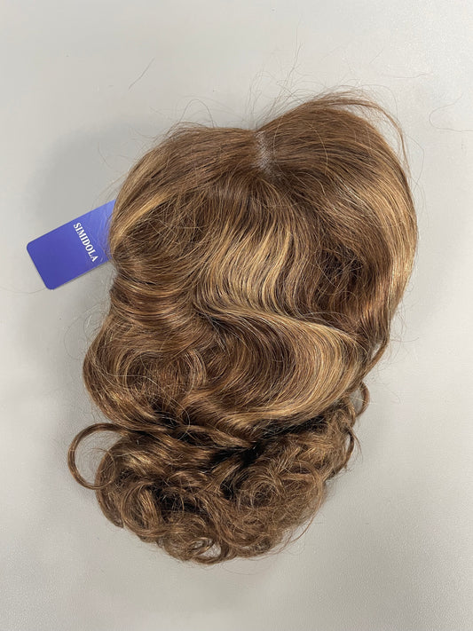 Simidola 4x4 Glueless Lace Wig Highlight Human Hair Body Wave Wig
