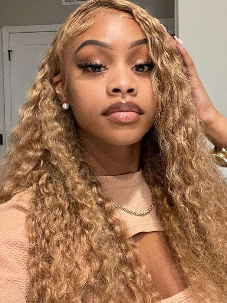 Pre-Plucked | Simidola Honey Blonde Wear Go 4x6 Lace Deep Wave Wig