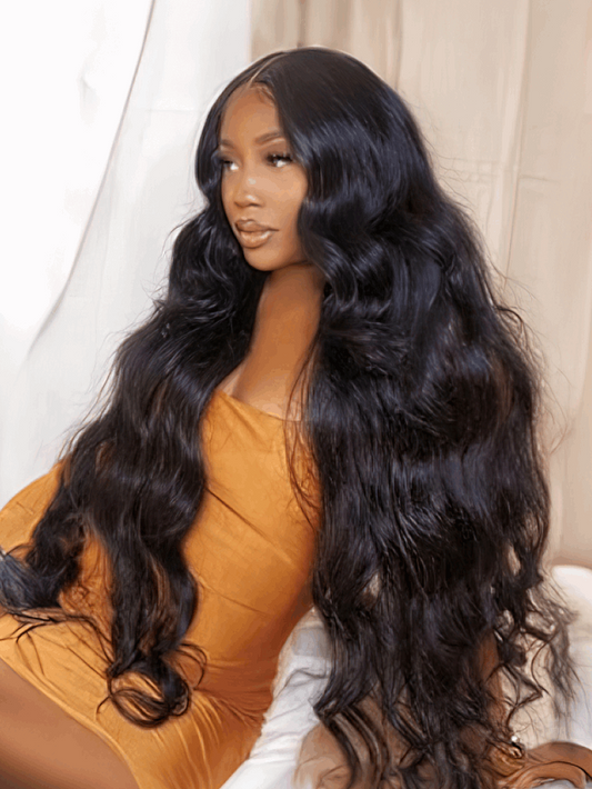 Simidola 360 Transparent Lace Body Wave 180 Density Frontal Wig