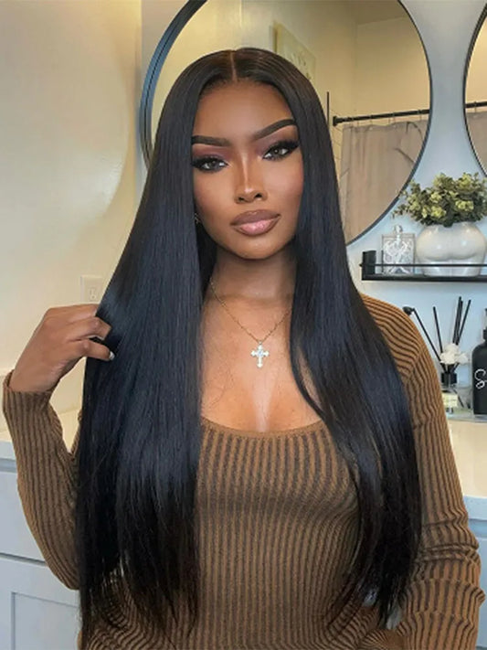 Pre-Bleached Knots| Simidola Wear & Go 4x6 HD Lace Straight Hair Wig