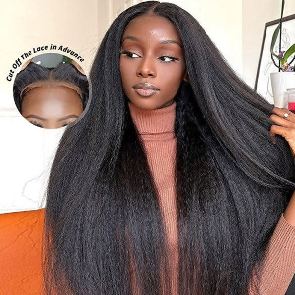 Pre-Plucked | Simidola Wear & Go 13x4 HD Lace Kinky Straight Wig ...