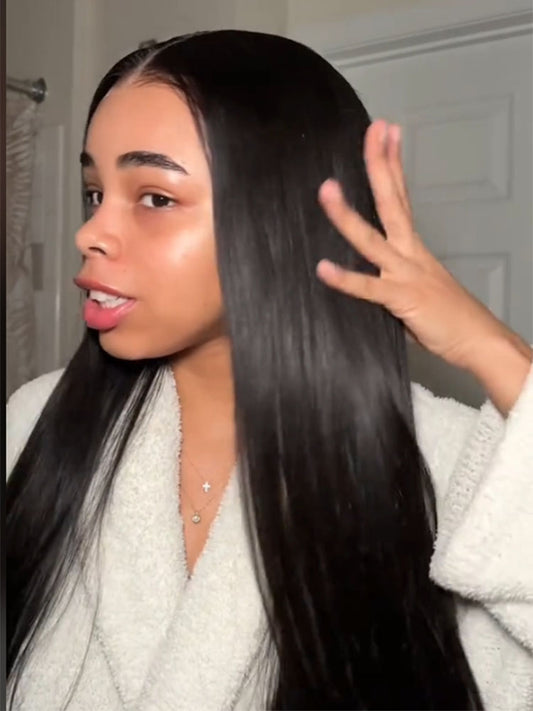 @sheree_denae Same 24 inch M-CAP Wear Go 9x6 HD Lace Pre Bleached Straight Hair Wig