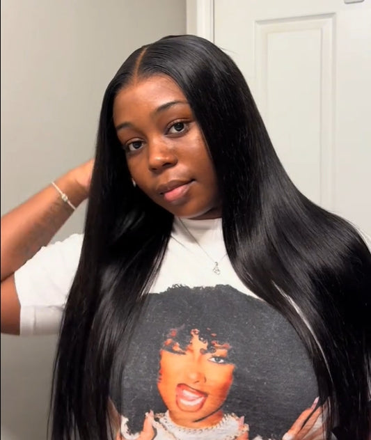 @therealivyb Same 24 inch M-CAP Wear Go 9x6 HD Lace Straight Hair Glueless Wig