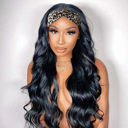 Simidola Body Wave Headband Wig Adjustable No Lace Wigs