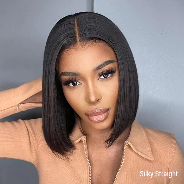 Simidola 4x4 Transparent Lace Glueless Closure Bob Wig | Flash Deal