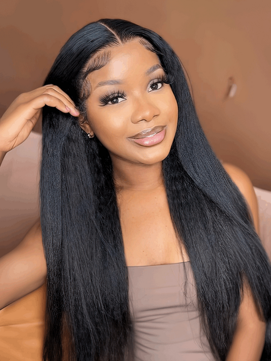 Pre-Plucked | Simidola Wear & Go Glueless 4x6 Kinky Straight Hair Wig