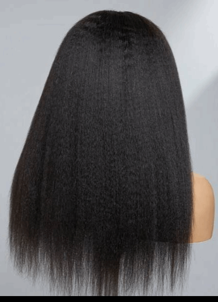 Simidola 4C Edges | 5x5 HD Lace Kinky Straight Kinky Edges Closure Wig | Afro Inspired