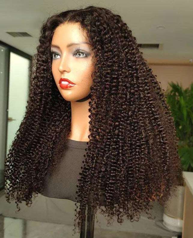 Simidola Pre Cut 4x6 HD Lace Kinky Curly Wear & Go Glueless Lace Closure Wig Beginner Friendly