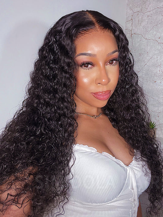 @congolese.beauty Same 24 inch Wear & Go Glueless 4x6 HD Lace Water Wave Wig