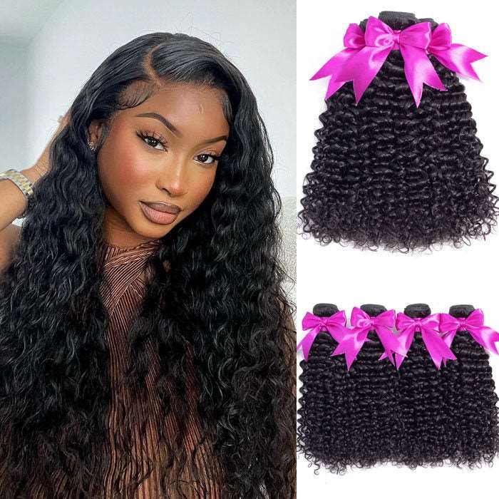 Simidola 4Pcs 10A Water Wave Best Virgin Human Hair Bundles