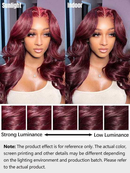 Pre-Plucked | Simidola 99J Color Wear Go 4x6 Lace Body Wave Wig