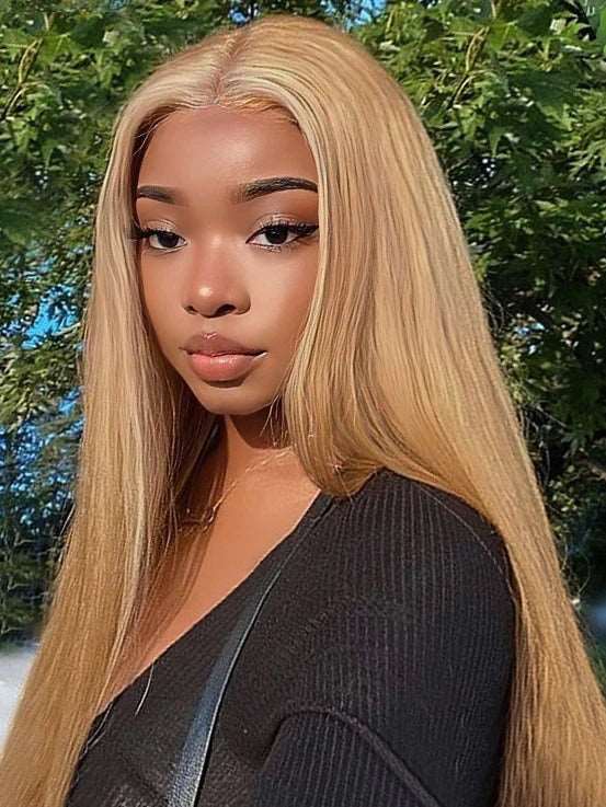 Pre-Plucked | Simidola Honey Blonde Wear Go 4x6 Lace Straight Hair Wig