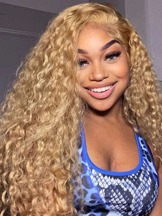 Pre-Plucked | Simidola Honey Blonde Wear Go 4x6 Lace Deep Wave Wig