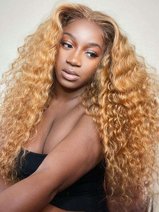 Pre-Plucked | Simidola Honey Blonde Wear Go 4x6 Lace Water Wave Wig