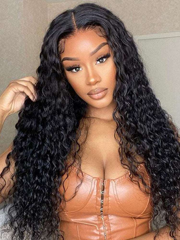 Simidola 13x6 HD Lace 200% Density Deep Wave Wig