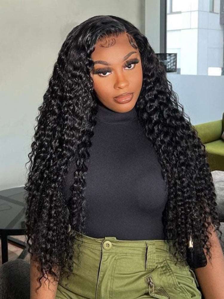 Simidola 13x4 HD Lace 200% Denisty Deep Wave Front Wigs Pre Plucked