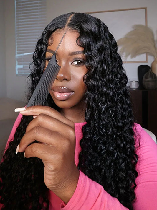 Pre-Bleached Knots| Simidola Wear & Go 4x6 HD Lace Water Wave Wig