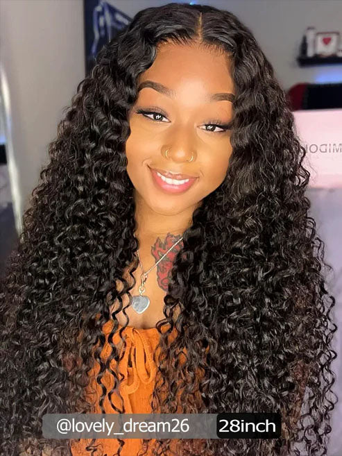 Simidola M-CAP Wear Go 9x6 HD Lace Pre Bleached Tiny Knots Water Wave Glueless Wig