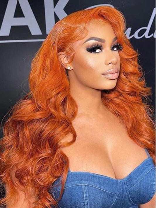 Simidola 4x4/13x4 Lace Ginger Body Wave Lace Front Wig