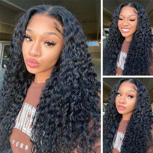 Flash Deal |Simidola V Part Water Wave Beginner Friendly Human Hair Wig