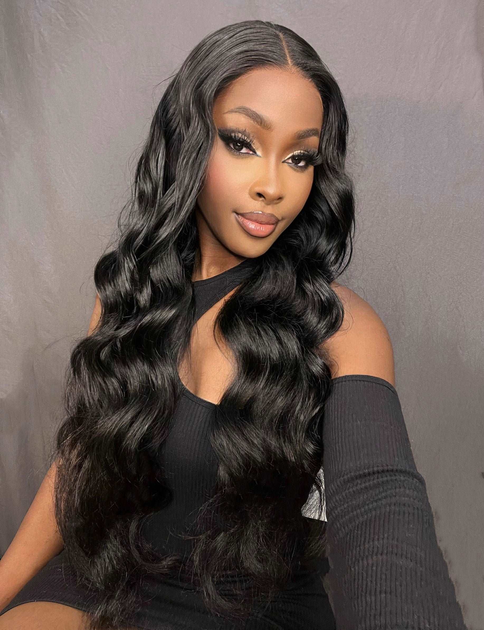 Simidola 13x6 HD Lace Body Wave 200% Density Human Hair Wig