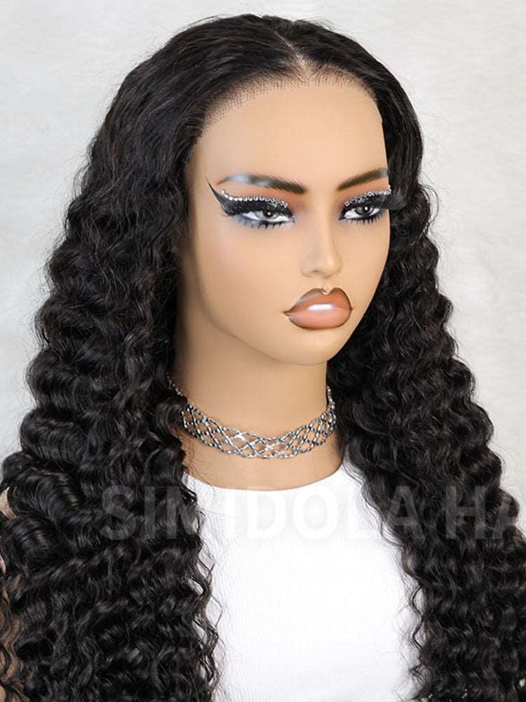 Simidola 13x6 HD Lace 200% Density Deep Wave Wig