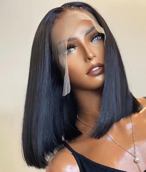 Simidola 13x4 HD Lace Frontal Super Natural Bob Wig