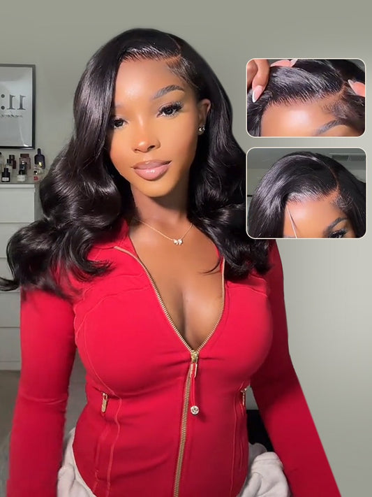 New In | Face-Framing C-Part Layered Cut Body Wave Pre-Style Wear Go Wig 9x6 Lace Tiny Knots Glueless Wig