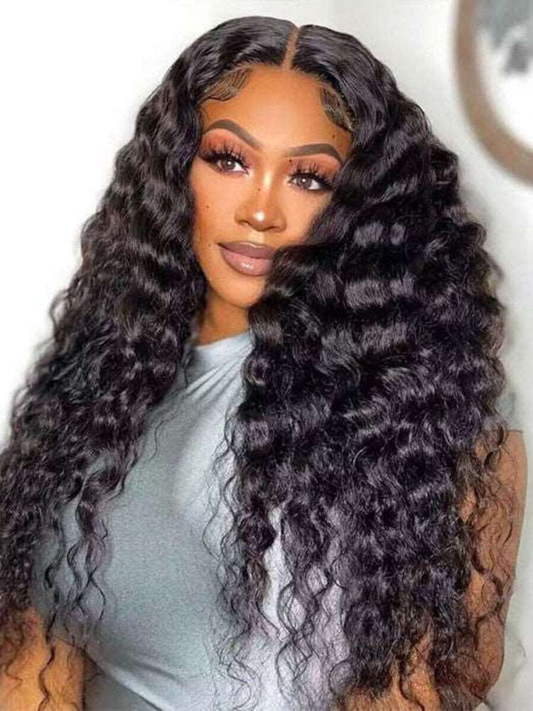 Simidola 13x4 HD Lace 200% Denisty Loose Deep Wave Front Wig