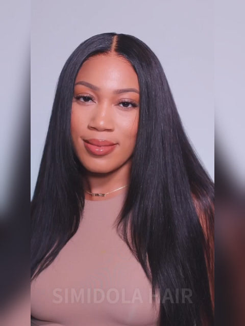 @forevercryssy Same 24 inch Wear & Go Glueless 4x6 HD Lace Straight Hair Wig