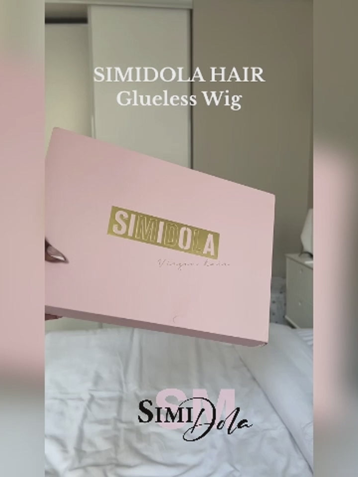 Pre-Plucked | Simidola 99J Wear Go 4x6 Lace Kinky Curly Wig