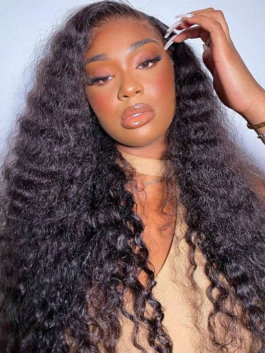 Simidola 13x4 HD Lace 200% Denisty Loose Deep Wave Front Wig