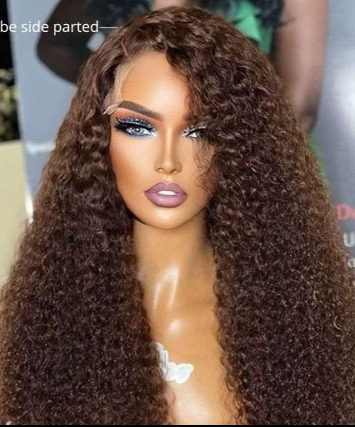 Simidola 5x5 HD Lace Closure Chocolate Brown Long Curly Wig | Fall Hair Trends