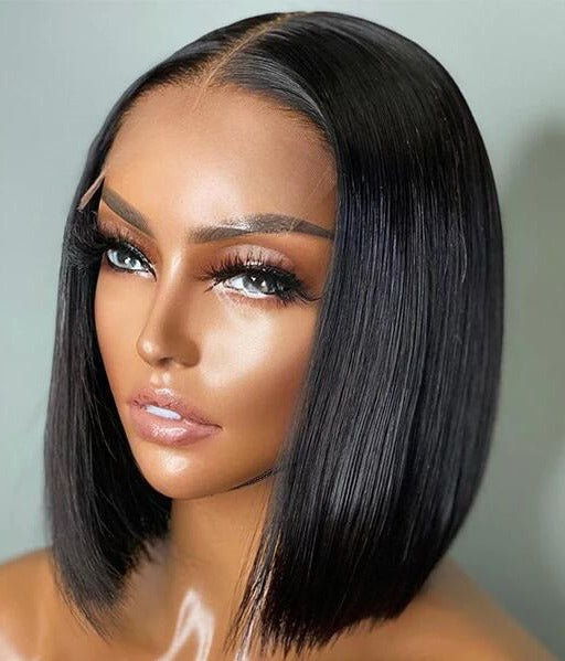 Simidola 5x5 Invisible HD Lace Straight Hair Bob Wig